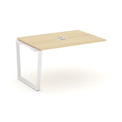 Style Project Fusion SN-6T2.NSPRG-004 (Акация лорка/Белый) Проходной наборный элемент переговорного стола