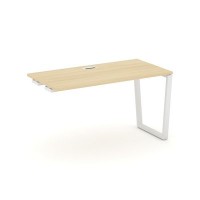 Style Project Fusion SN-6T2.OPRS-004 (Акация лорка/Белый) Стол приставка к опорным элементам