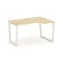 Style Project Fusion SN-6T2.SPA-011(R) (Акация лорка/Белый) Стол рабочий эргономичный