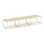 SN-6T2.SPRG-023 Переговорный стол, цвет ЛДСП акация лорка, белый м/к