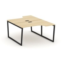 Style Project Fusion SN-4T2.DRPA-001 (Акация лорка/Черный) Рабочая станция эргономичная