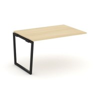 Style Project Fusion SN-4T2.NSPRG-004.3 (Акация лорка/Черный) Проходной наборный элемент переговорного стола