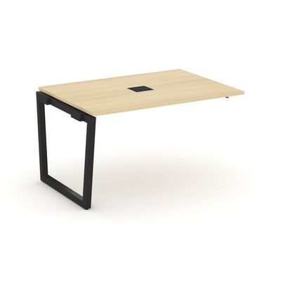 Style Project Fusion SN-5T2.NSPRG-001 (Акация лорка/Черный) Проходной наборный элемент переговорного стола