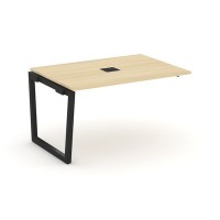 Style Project Fusion SN-5T2.NSPRG-004 (Акация лорка/Черный) Проходной наборный элемент переговорного стола