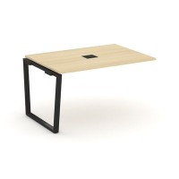 Style Project Fusion SN-6T2.NSPRG-004 (Акация лорка/Черный) Проходной наборный элемент переговорного стола