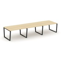 Style Project Fusion SN-6T2.SPRG-052.3 (Акация лорка/Черный) Стол переговорный