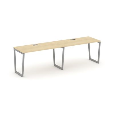 Style Project Fusion SN-4T2.ORS-003 (Акация лорка/Серый) Рабочая станция односторонняя