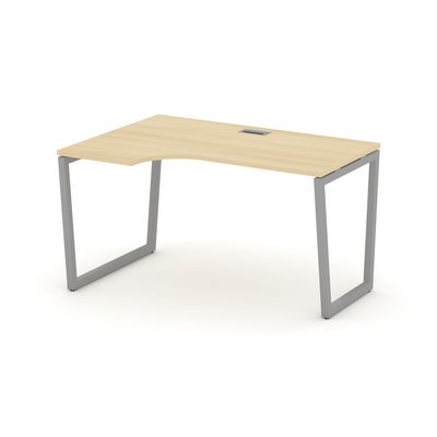 Style Project Fusion SN-4T2.SPA-021(L) (Акация лорка/Серый) Стол рабочий эргономичный
