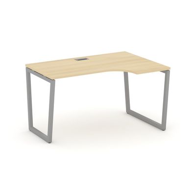 Style Project Fusion SN-4T2.SPA-021(R) (Акация лорка/Серый) Стол рабочий эргономичный