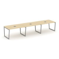 Style Project Fusion SN-4T2.SPRG-024 (Акация лорка/Серый) Стол переговорный