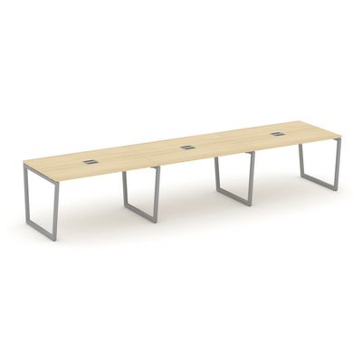 Стайл Проджект Фьюжн SN-4T2.SPRG-024 (Акация лорка/Серый) Стол переговорный