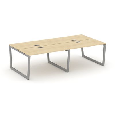 Style Project Fusion SN-5T2.DRS-042 (Акация лорка/Серый) Рабочая станция двухсторонняя