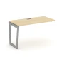 SN-5T2.ONRS-021 Проходной элемент наборный, цвет акация лорка, серый металл
