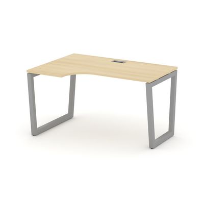 Style Project Fusion SN-5T2.SPA-002(L) (Акация лорка/Серый) Стол рабочий эргономичный