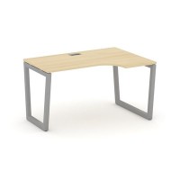 Style Project Fusion SN-5T2.SPA-012(R) (Акация лорка/Серый) Стол рабочий эргономичный