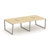 Style Project Fusion SN-6T2.DRS-033 (Акация лорка/Серый) Рабочая станция двухсторонняя