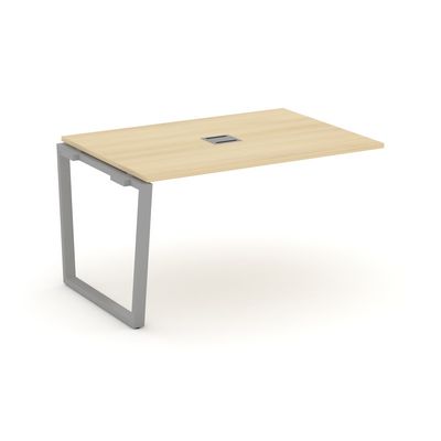 Style Project Fusion SN-6T2.NSPRG-002 (Акация лорка/Серый) Проходной наборный элемент переговорного стола