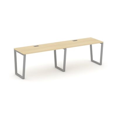 Style Project Fusion SN-6T2.ORS-013 (Акация лорка/Серый) Рабочая станция односторонняя