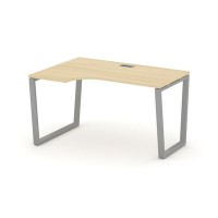 Style Project Fusion SN-6T2.SPA-002(L) (Акация лорка/Серый) Стол рабочий эргономичный