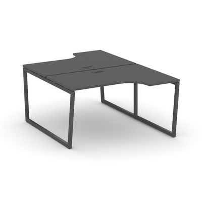 Style Project Fusion SN-4T2.DRPA-012 (Антрацит/Антрацит) Рабочая станция эргономичная