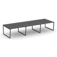 Style Project Fusion SN-4T2.DRS-061 (Антрацит/Антрацит) Рабочая станция двухсторонняя