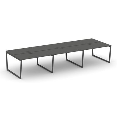 Style Project Fusion SN-4T2.DRS-064 (Антрацит/Антрацит) Рабочая станция двухсторонняя