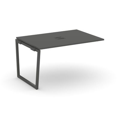 Style Project Fusion SN-4T2.NSPRG-001 (Антрацит/Антрацит) Проходной наборный элемент переговорного стола