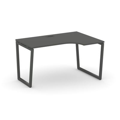 Style Project Fusion SN-4T2.SPA-011(R) (Антрацит/Антрацит) Стол рабочий эргономичный