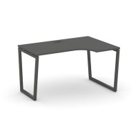 Style Project Fusion SN-4T2.SPA-012(R) (Антрацит/Антрацит) Стол рабочий эргономичный