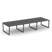 Style Project Fusion SN-5T2.DRS-074 (Антрацит/Антрацит) Рабочая станция двухсторонняя