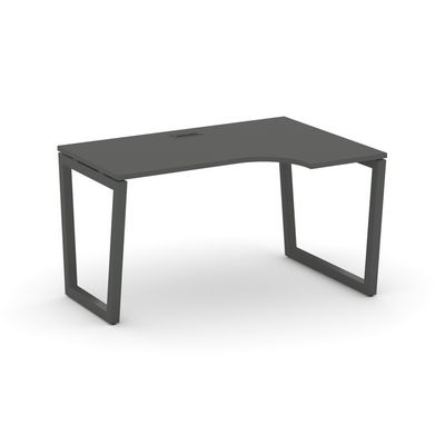 Style Project Fusion SN-5T2.SPA-011(R) (Антрацит/Антрацит) Стол рабочий эргономичный