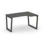 SN-5T2.SPA-021(R) Стол рабочий угловой, антрацит, антрацит