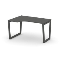 Style Project Fusion SN-5T2.SPA-022(L) (Антрацит/Антрацит) Стол рабочий эргономичный