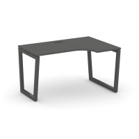 Style Project Fusion SN-5T2.SPA-022(R) (Антрацит/Антрацит) Стол рабочий эргономичный