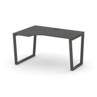 Style Project Fusion SN-6T2.SPA-001(L) (Антрацит/Антрацит) Стол рабочий эргономичный