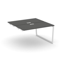 Style Project Fusion SN-4T2.DPRS-011 (Антрацит/Белый) Стол приставка к опорным элементам