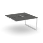 Style Project Fusion SN-4T2.DPRS-013 (Антрацит/Белый) Стол приставка к опорным элементам