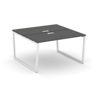 Style Project Fusion SN-4T2.DRS-001 (Антрацит/Белый) Рабочая станция двухсторонняя