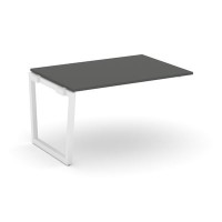 Style Project Fusion SN-5T2.NSPRG-001.3 (Антрацит/Белый) Проходной наборный элемент переговорного стола