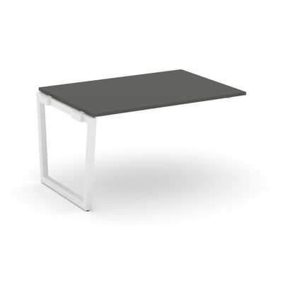 Style Project Fusion SN-5T2.NSPRG-003.3 (Антрацит/Белый) Проходной наборный элемент переговорного стола