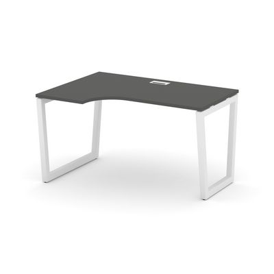 Style Project Fusion SN-5T2.SPA-002(L) (Антрацит/Белый) Стол рабочий эргономичный