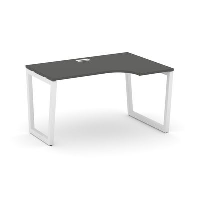 Style Project Fusion SN-5T2.SPA-002(R) (Антрацит/Белый) Стол рабочий эргономичный