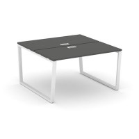 Style Project Fusion SN-6T2.DRS-001 (Антрацит/Белый) Рабочая станция двухсторонняя