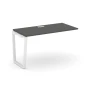 SN-6T2.ONRS-001 Проходной элемент наборный, цвет антрацит, белый металл