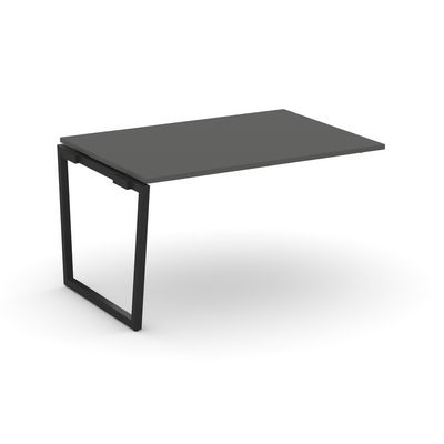 Style Project Fusion SN-4T2.NSPRG-002.3 (Антрацит/Черный) Проходной наборный элемент переговорного стола