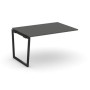 Style Project Fusion SN-4T2.NSPRG-002.3 (Антрацит/Черный) Проходной наборный элемент переговорного стола