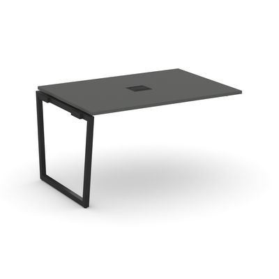 Style Project Fusion SN-4T2.NSPRG-004 (Антрацит/Черный) Проходной наборный элемент переговорного стола