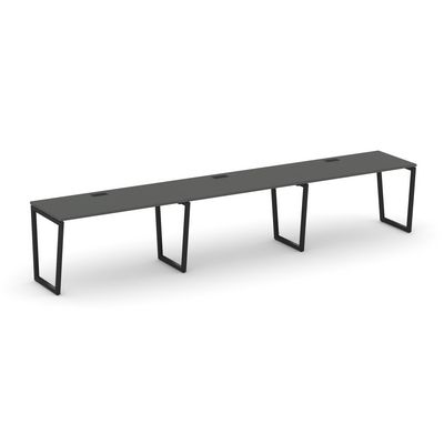 Style Project Fusion SN-4T2.ORS-043 (Антрацит/Черный) Рабочая станция односторонняя