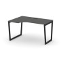 Style Project Fusion SN-4T2.SPA-001(L) (Антрацит/Черный) Стол рабочий эргономичный