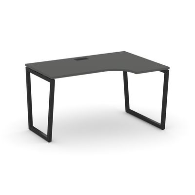 Style Project Fusion SN-4T2.SPA-021(R) (Антрацит/Черный) Стол рабочий эргономичный